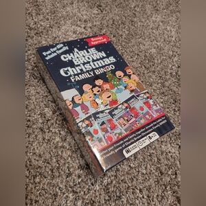 Charlie Brown Christmas Family Bingo Game